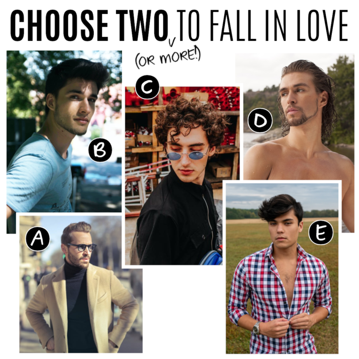 Choose Two (or more) to fall in love!